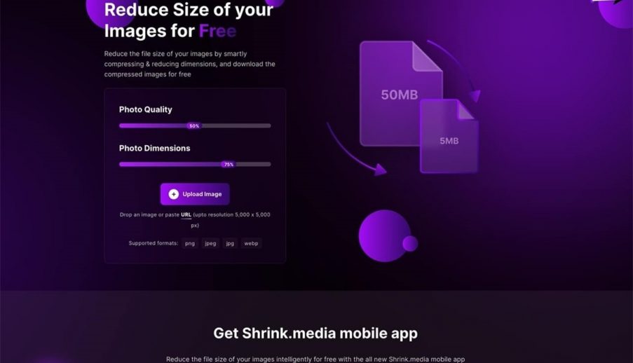 如何无损压缩图片大小？试试这个在线免费神器「Shrink.media」